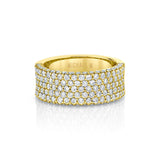 Europa Halved Diamond Band