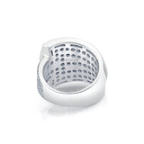 Europa Interlock Pavé Band