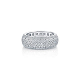 Europa Mosaic Pavé Band