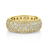 Europa Mosaic Pavé Band