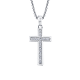 Men's Pave Cross