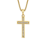 Men's Pave Cross