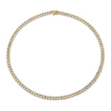 Pave Cuban Chain Necklace