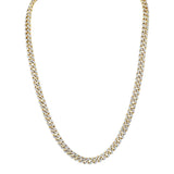 Pave Cuban Chain Necklace