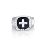 Men's Tetra Signet Ring