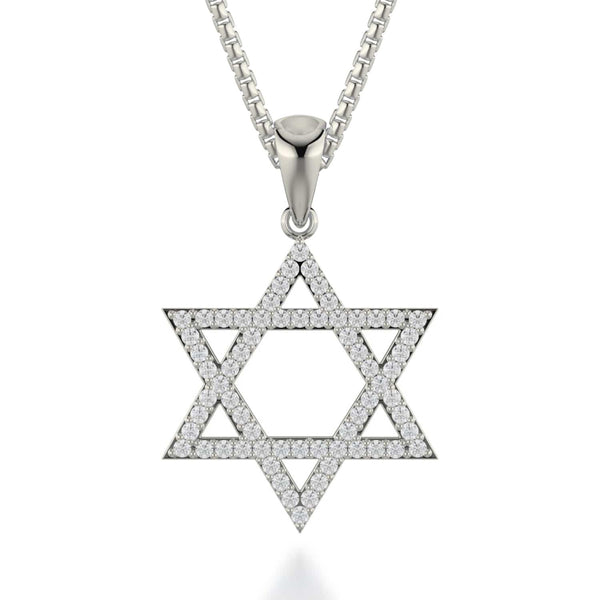 MICHAEL M Men's Star of David Diamond Pendant