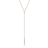 Diamond Linear Drop Necklace