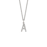 Diamond Initial Pendant