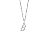 Diamond Initial Pendant