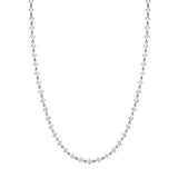 Princess Bezel Tennis Necklace