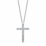Small Diamond Cross Pendant