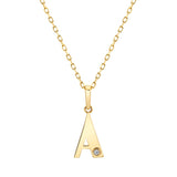 Deco Initial Pendant