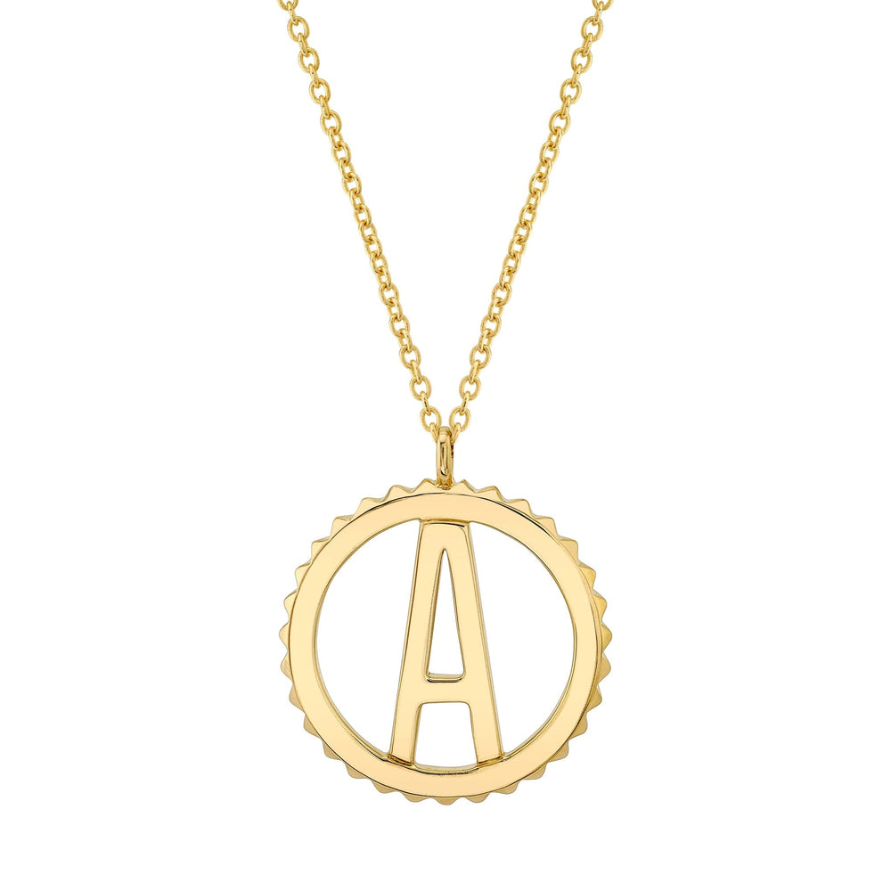 Tetra Initial Medallion