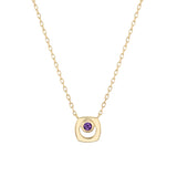 Signature Birthstone Necklace