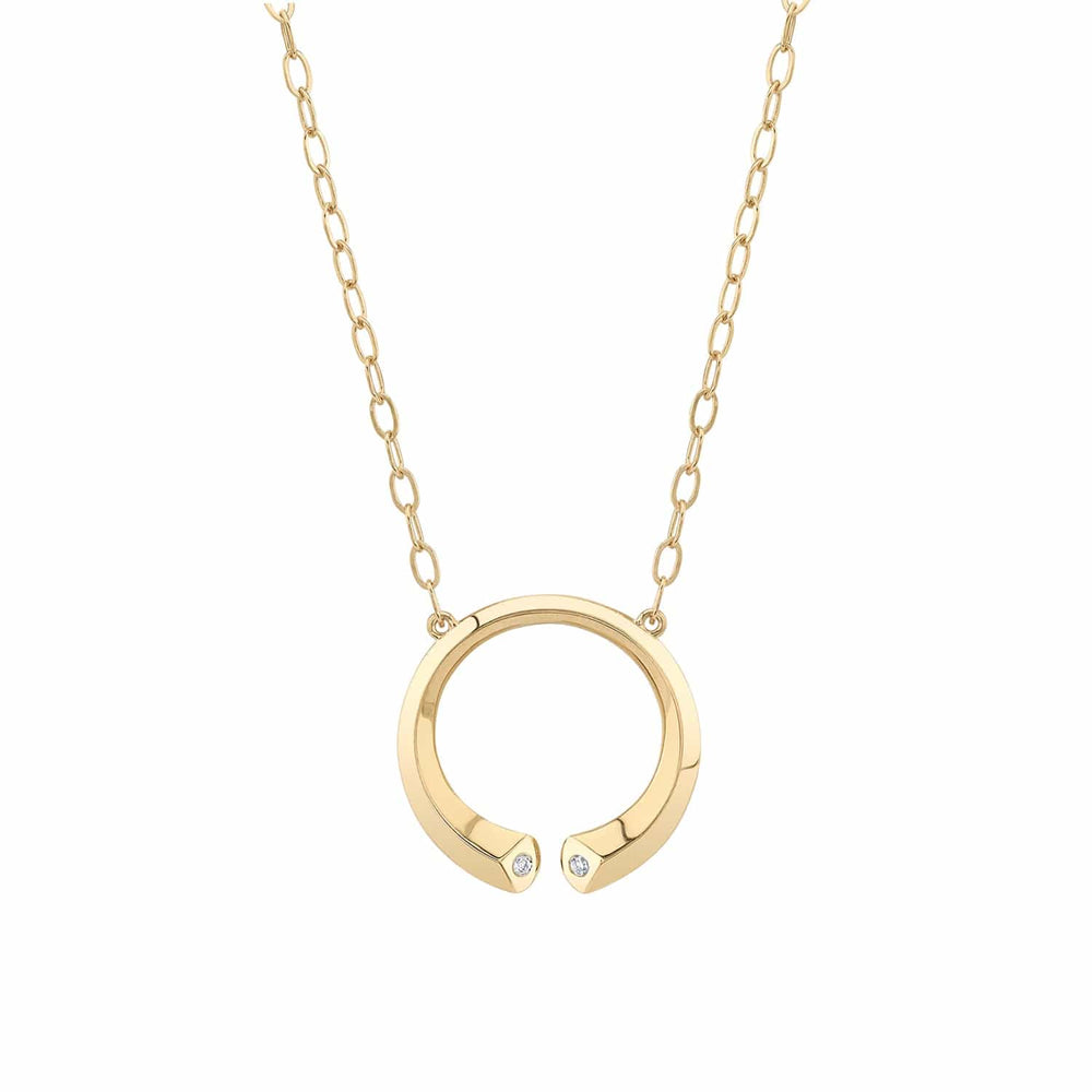 Carve Knife Edge Necklace