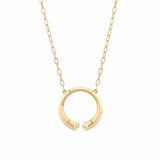 Carve Knife Edge Necklace