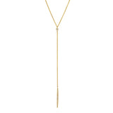 Diamond Linear Drop Necklace