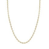Round Bezel Tennis Necklace
