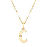 Deco Initial Pendant