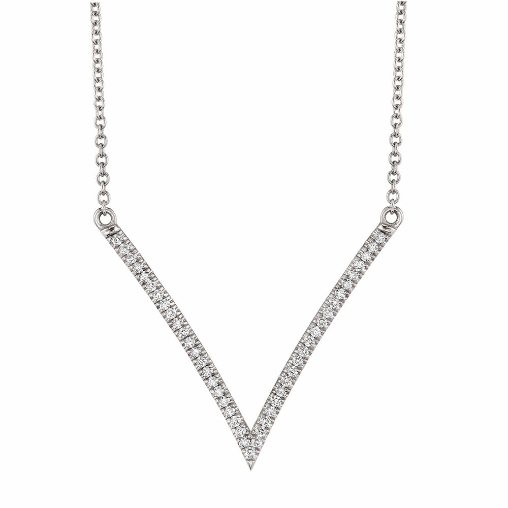 Diamond V Pendant