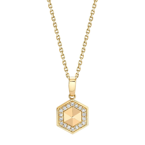 MICHAEL M Necklaces Mini Hex Necklace