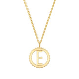 Mini Tetra Initial Medallion