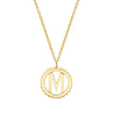 Mini Tetra Initial Medallion