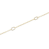 Pavé Link Station Necklace