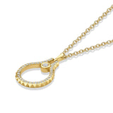 Pavé Mini Signature MM Tetra Pendant