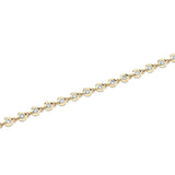 Round Bezel Tennis Necklace