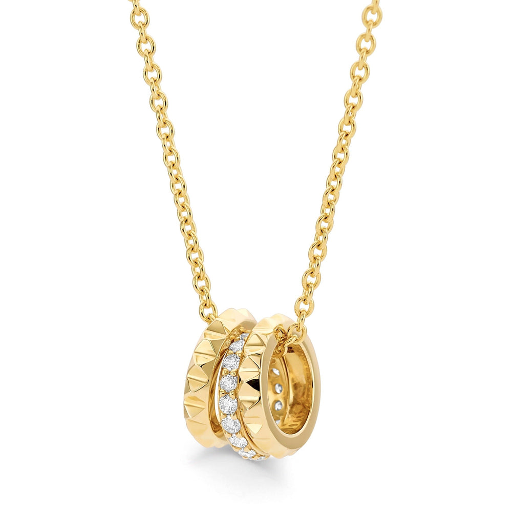 Tetra 3 Ring Necklace