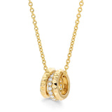 Tetra 3 Ring Necklace