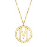 Tetra Initial Medallion