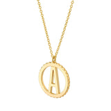 Tetra Initial Medallion