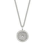 Tetra Pavé Bezel Medallion