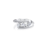 Montage Pave Knife Edge Bypass Ring