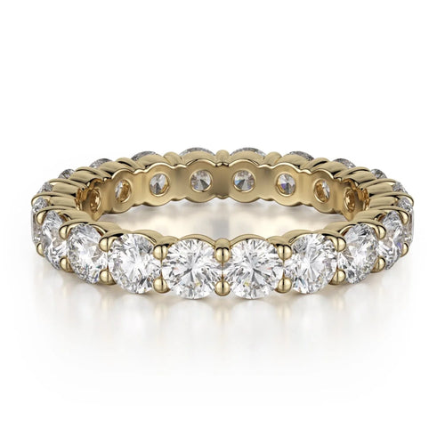 MICHAEL M Wedding Bands 18K Yellow Gold / 4 Crown Band B800-3 B8003-YG4