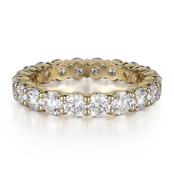 MICHAEL M Wedding Bands 18K Yellow Gold / 4 Crown Band B800-3 B8003-YG4