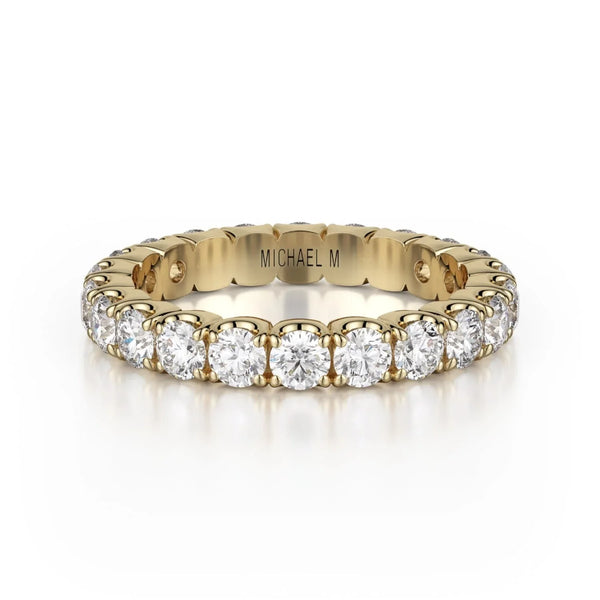 MICHAEL M Wedding Bands 18K Yellow Gold Crown Band B327 B327