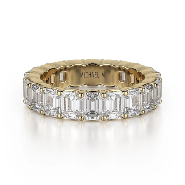 MICHAEL M Wedding Bands 18K Yellow Gold Crown Band B330