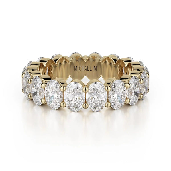 MICHAEL M Wedding Bands 18K Yellow Gold Crown Band B331