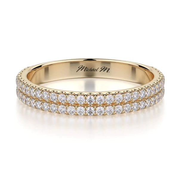 MICHAEL M Wedding Bands 18K Yellow Gold Wedding band R688B R688BYG