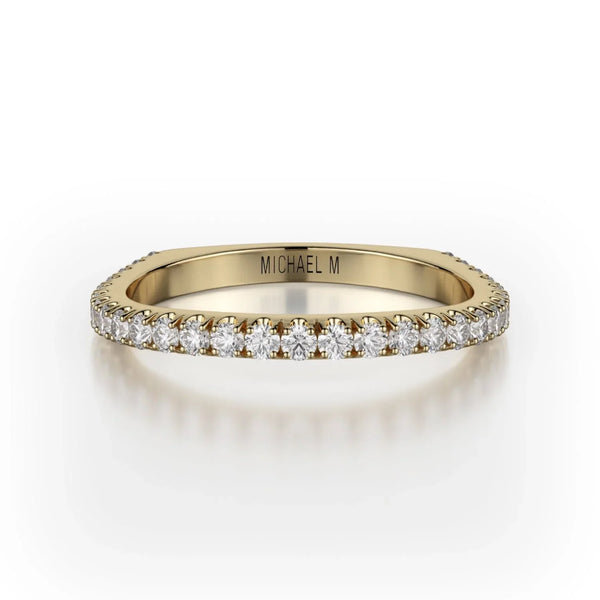 MICHAEL M Wedding Bands 18K Yellow Gold Wedding band R783B R783B-YG