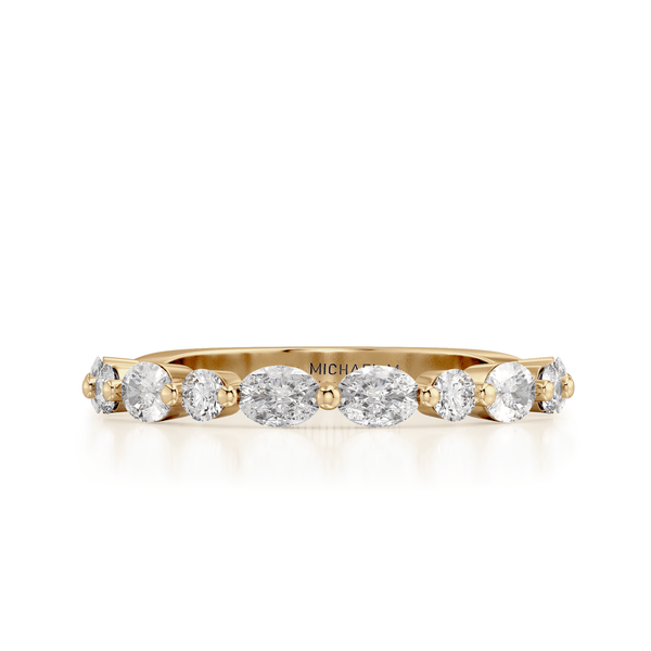 MICHAEL M Wedding Bands 18K Yellow Gold Wedding Band R837B R837B-YG
