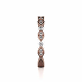 Bezel Marquise Diamond Band