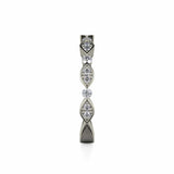 Bezel Marquise Diamond Band
