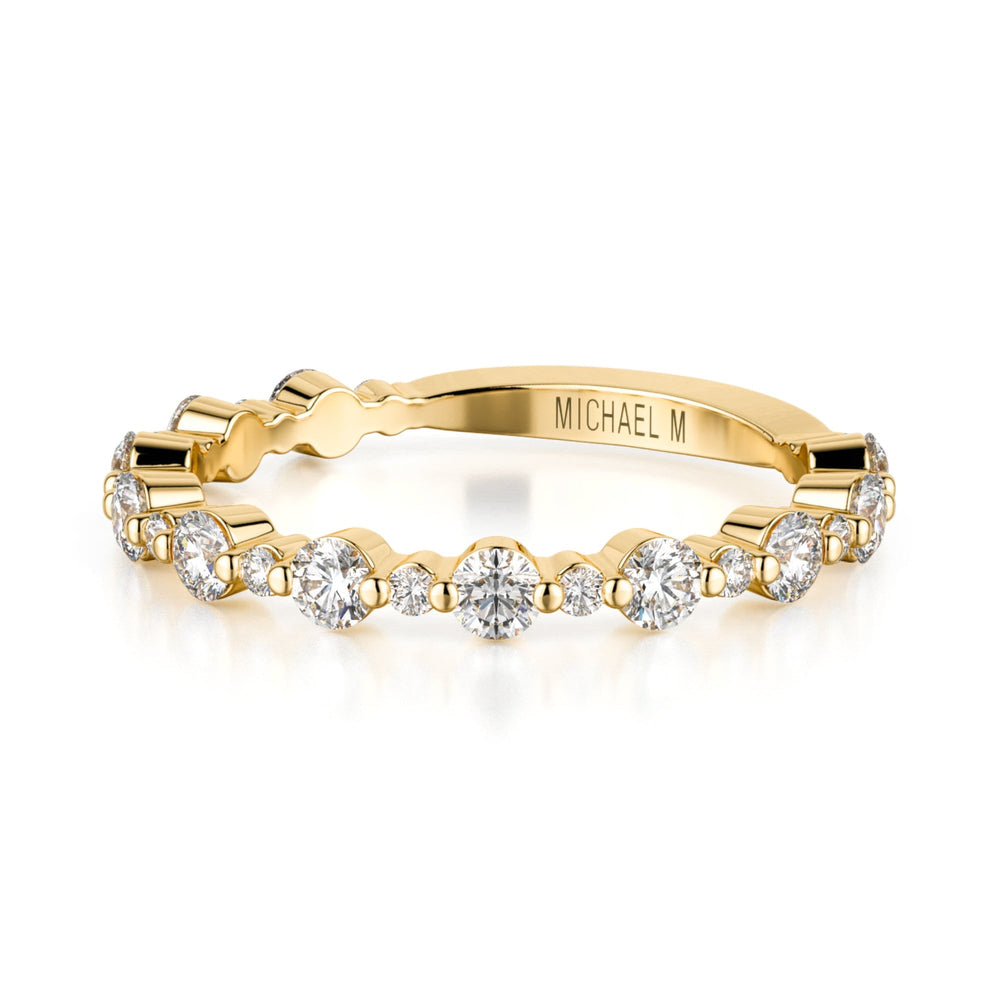 Classic Diamond Cluster Band