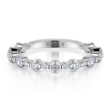 Classic Diamond Cluster Band