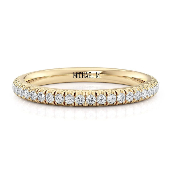 MICHAEL M Wedding Bands Yellow Gold Wedding band R371B2 R371B2YG