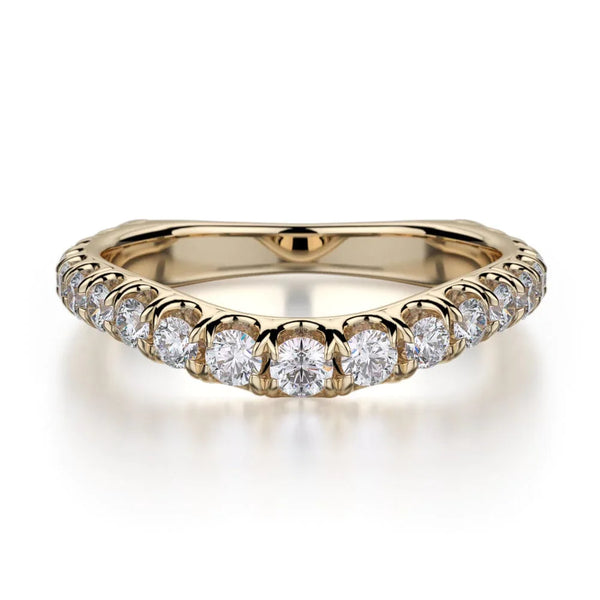 MICHAEL M Wedding Bands Yellow Gold Wedding band R440B R440BYG